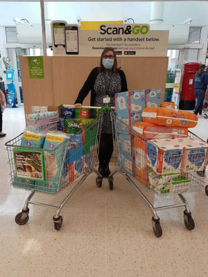 Donation to childhood centre | Asda Kilmarnock