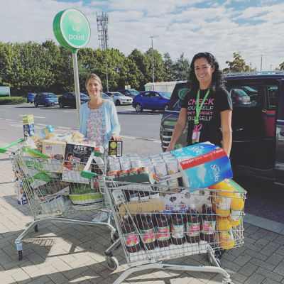 Donations to our local foodbank | Asda Havant