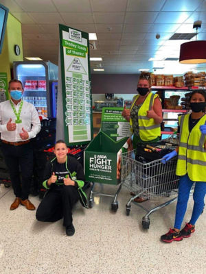 Hackney Foodbank visit Asda Leyton Mills to collect donations | Asda Leyton Mills