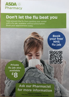 Flu jab | Asda Chelmsley Wood