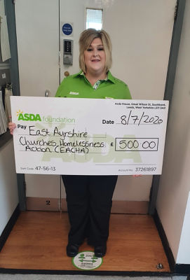 COVID-19 grant | Asda Kilmarnock