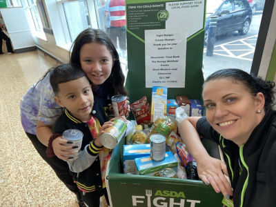 Gloucester food bank support | Asda Gloucester