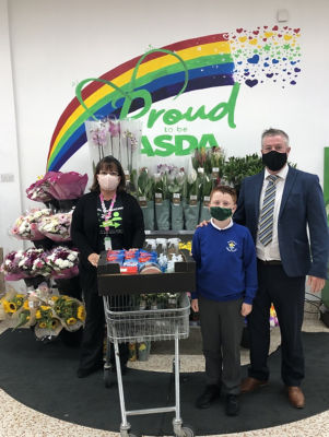 St Nicholas Primary School donation | Asda Downpatrick