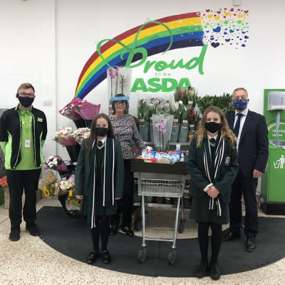 St Colmcilles High School  donation | Asda Downpatrick