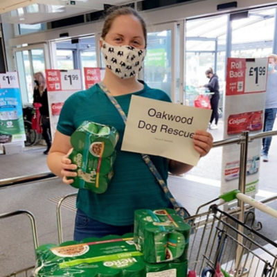 Oakwood Dog Rescue donation | Asda Hessle