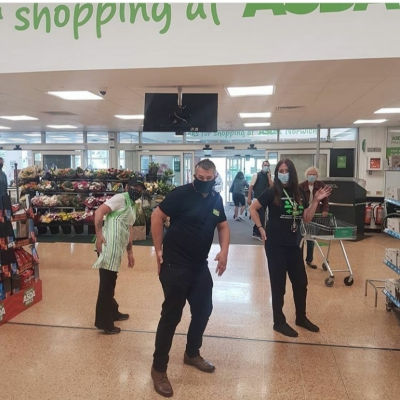 The Asda Tap! We even got some shoppers to join in 🤗  | Asda Norwich