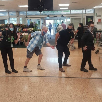 The Asda Tap! We even got some shoppers to join in 🤗  | Asda Norwich