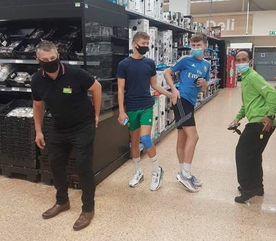 The Asda Tap! We even got some shoppers to join in 🤗  | Asda Norwich