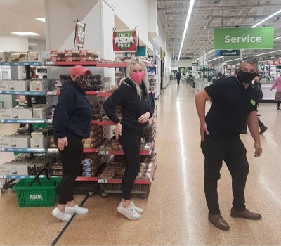 The Asda Tap! We even got some shoppers to join in 🤗  | Asda Norwich