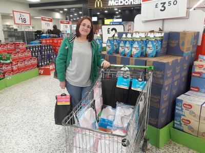 School uniform donation for Serennu Children's centre  | Asda Newport