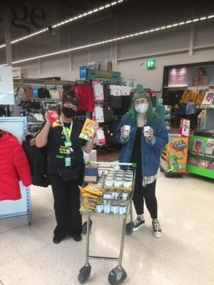 Menzieshill Food Hub donation | Asda Dundee West