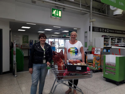 Donation to Shawcross Care Home | Asda Golborne