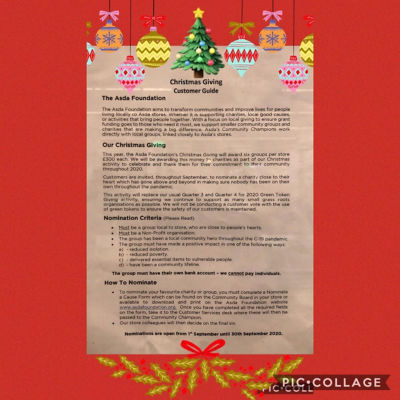 Christmas giving  | Asda Widnes