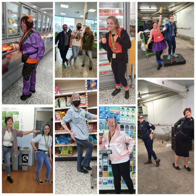 We celebrate 'Asda Price' by dressing up in 70s, 80s and 90's gear | Asda Ashton
