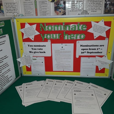 Nominate you community heroes  | Asda Ashton