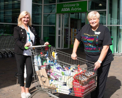 Donation of cleaning products for Antrim Adult Centre | Asda Antrim