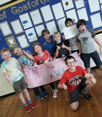 Gosforth Out of School club say thank you  | Asda Gosforth