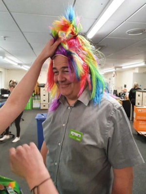 Supporting Derby Pride from store  | Asda Derby