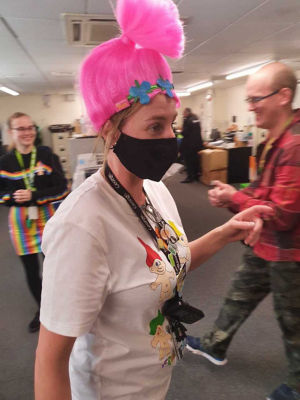 Supporting Derby Pride from store  | Asda Derby