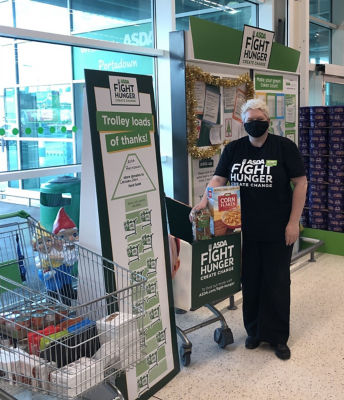 Call for customers to donate to Craigavon Area Food Bank | Asda Portadown
