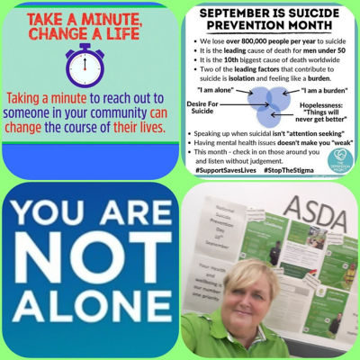 Supporting National Suicide Prevention Day  | Asda Gosforth