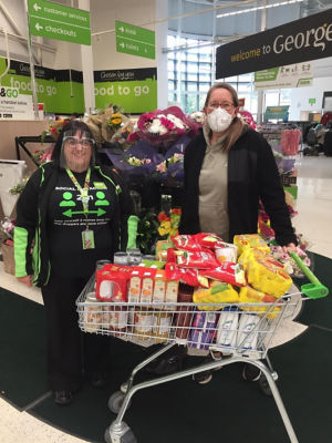 St Paul's Church food parcel support  | Asda Worcester