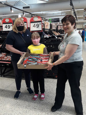 Donation to 2nd Lowton Brownies  | Asda Golborne
