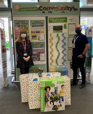 Donation to the children's ward at Lister Hospital | Asda Stevenage