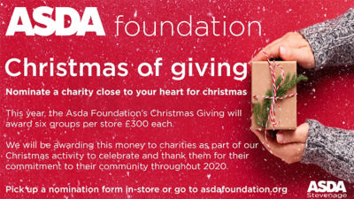 Christmas giving | Asda Cardiff Bay