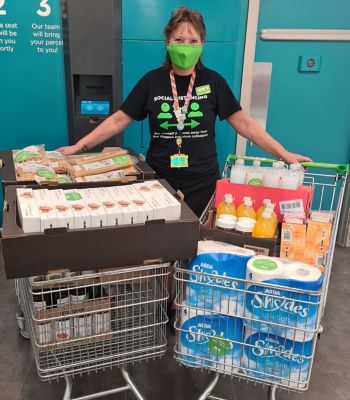 Ventnor Community Foodbank donation  | Asda Newport Isle of Wight