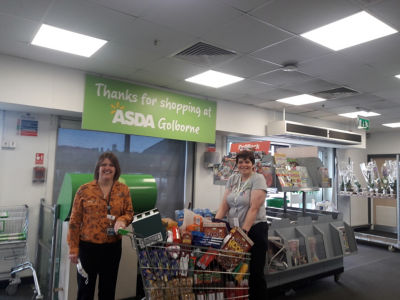 Donation to People First Support CIC | Asda Golborne