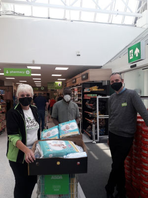 Donation to our local B.A.M.E. group | Asda St Helens
