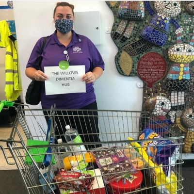 Donation to the Willows Dementia Hub in Rochdale | Asda Shaw