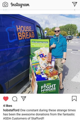 Phenomenal food bank support  | Asda Stafford