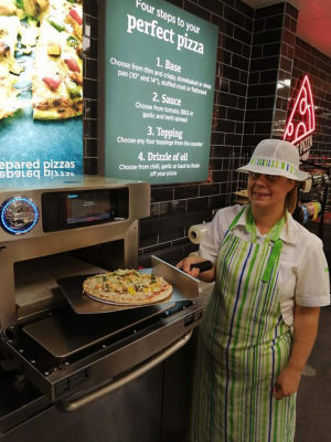Hot pizza available in store  | Asda Elgin