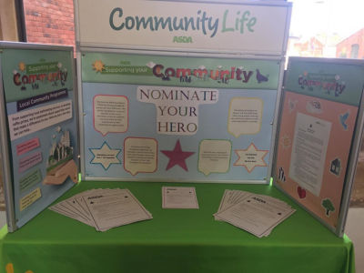 Christmas nomination I have set up my christmas nomination board up in the foyet for customers to have a look and nominate.  | Asda Worcester