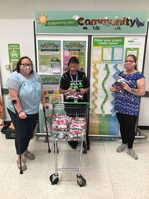 Donation to Brownies | Asda Broadstairs