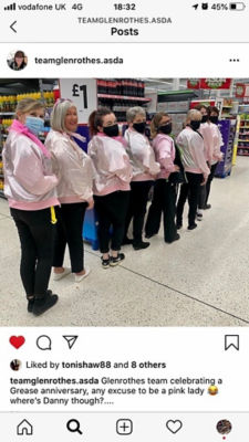 Happy birthday Grease  | Asda Glenrothes