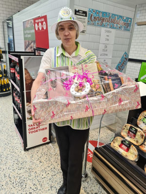 Wedding bells for Sarah | Asda Newport Isle of Wight