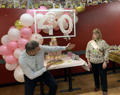 Happy retirement Lyn after 40 years' service with Asda | Asda Havant