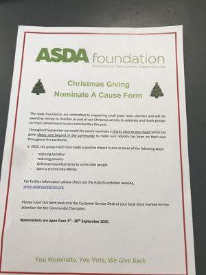 Christmas giving  | Asda Cardiff Bay