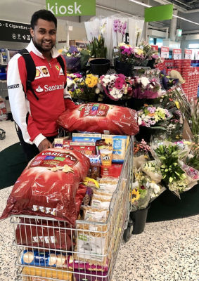 Donation for food parcels | Asda Leicester Abbey Lane