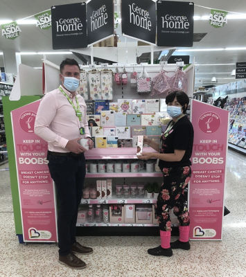 Neil wears pink for Tickled Pink  | Asda Cookstown