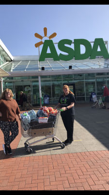 Donation to Scouts | Asda Cardiff Bay