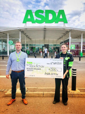 Healthy Holidays grant | Asda Leyton Mills