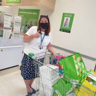Donation to Coed Eva &Blenheim Road Family Resource Base | Asda Cwmbran