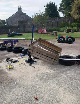 Help for vandalised nursery | Asda Dundee Kirkton