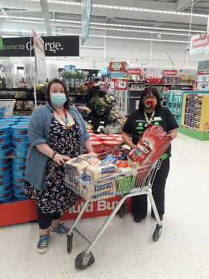 Meggs Day Centre donation | Asda Worcester