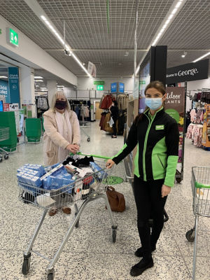 Back To School Bank East Renfrewshire donation  | Asda Newton Mearns