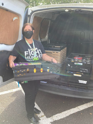 Donation day to Newport Foodbank | Asda Newport
